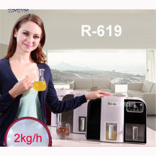 R-619 Mini Oil pressing Machine Soybean Home Use Oil Pressers Cold Peanuts Electric Stainless Steel ,acrylic Oil Press Machine