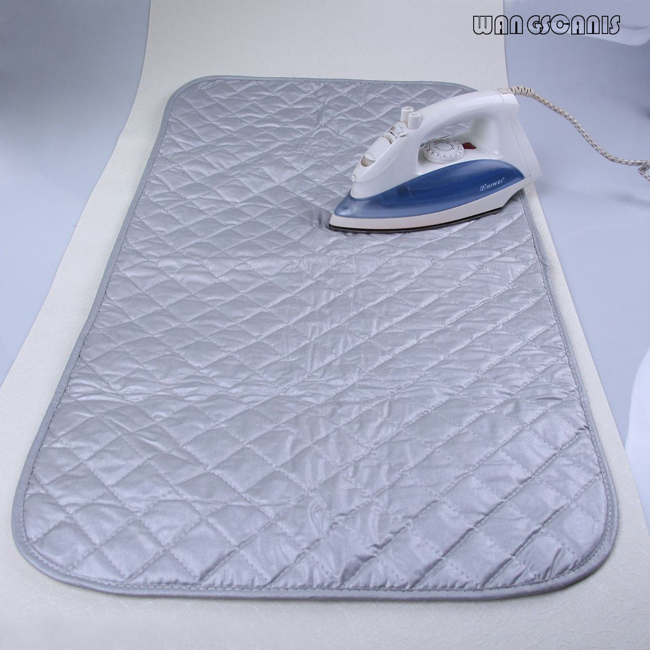 Table Top Ironing Mat Laundry Pad Washer Dryer Cover Board Heat Resistant Blanket Press Clothes Protector Travel Portable