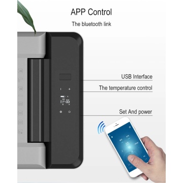 Portable Refrigerator 9L Compact Fridge Mini Freezer Car Freezer With APP Control Car Home Use