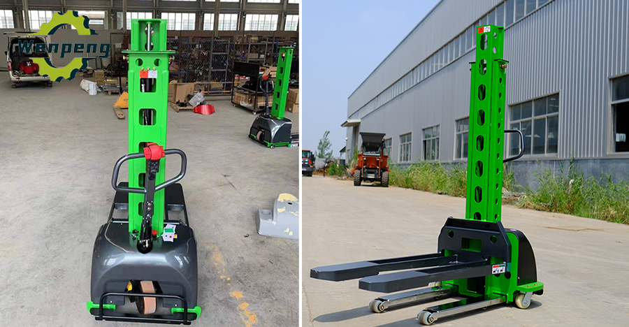 Photo of Fully Electric Self Loading Pallet Forklift