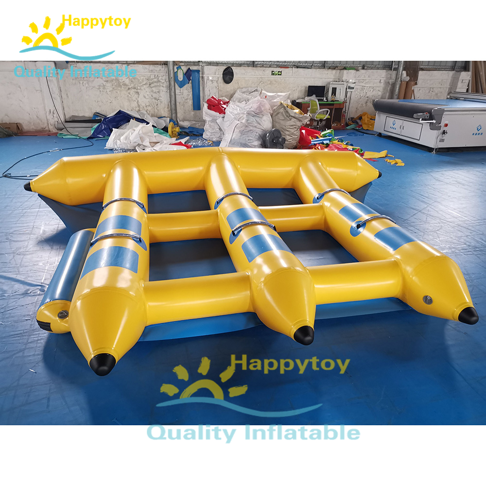 Water sports toys inflatable flying manta ray fish towables/Inflatable flyfish tube/Inflatable Flying Towable for sale