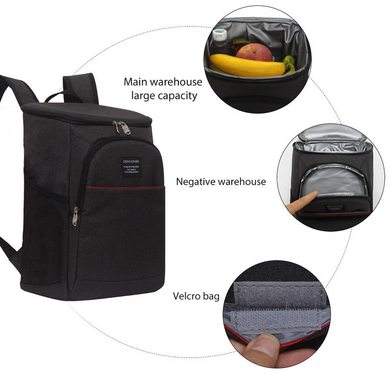18L Cooler Bags Backpack Picnic Camping Waterproof Insulated Rucksack Refrigerator Bag ice Cooling Women Kids Thermal Lunch Box
