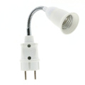 Lamp Holder Converters 360 Degrees Flexible E27 to EU Plug Extended Lamp Base