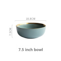 Green 7.5-inch bowl