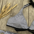 2020 New Micro Striped Bikini set Two-piece swimsuit Patchwork Bandage Bikini Push Up sexy Bathing Suit Women Swimwear Biquini S