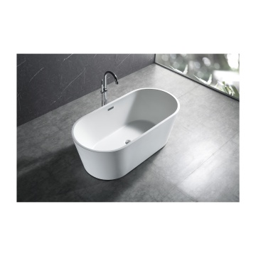 Bath contemporary smooth-contoured bathtub