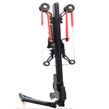 Semi-Automatic Slingshot Hunting Fishing Bow Powerful Catapult Reel Continuous Shooting 40 Ammo and Steel Ball Arrows