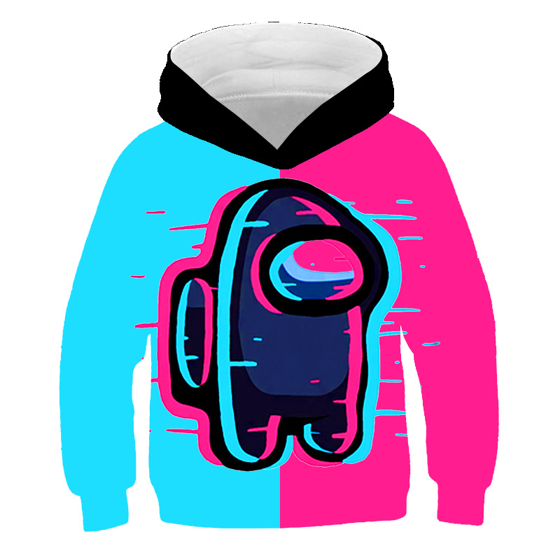 New Game Among Us Impostor Hoodies Boys Girls Kawaii Cartoon Among Us Hoody Funny Anime Streetwear Fashion Unisex 3D Sweatshirts