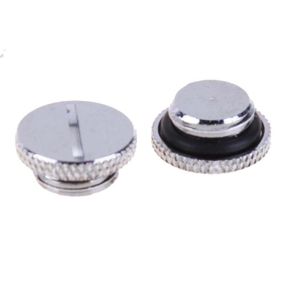 2 Pcs G1/4 Thread Low Profile Plug for PC Water Cooling Radiator Reservoir PC Computer Water Cooling Accessories