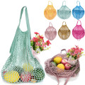 Mesh bag 2019TOP Mesh Net Turtle Bag String Shopping Bag Reusable Fruit Storage Handbag Totes New G90703