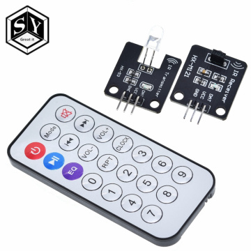 1Set IR Infrared Transmitter Module Ir Digital 38khz Infrared Receiver Sensor Module With Remote Control For Arduino