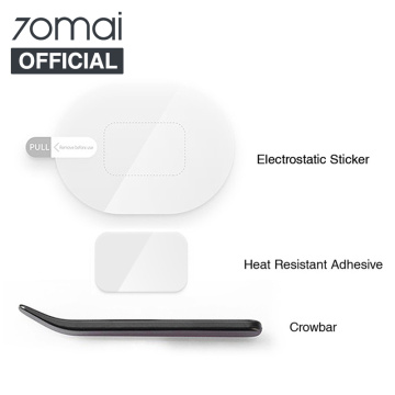 Tools pack for 70mai Car DVR Electrostatic Sticker for 70mai Dash Cam Heat Resistant Adhesive Crowbar
