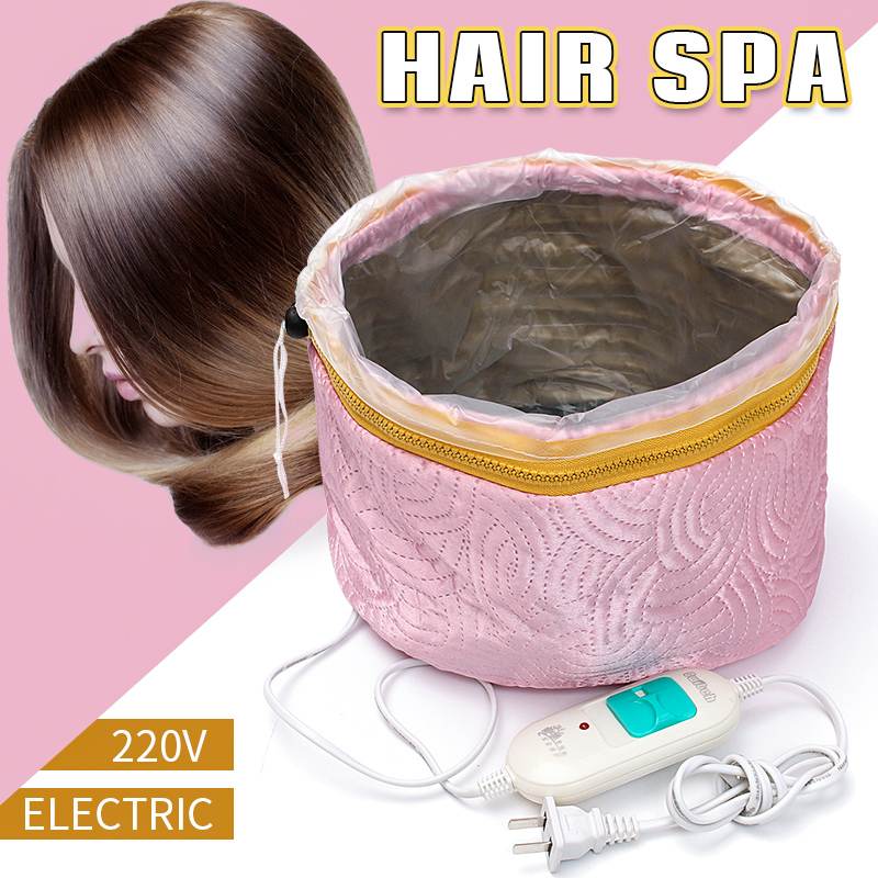 Electric Hair Cap Hat Salon Spa Steamer Hair Thermal Treatment Nourishing Hair Mask Baking Oil Cap Hair Dryers Heat Hat Safety