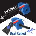 2 IN 1 900W Cordless Electric Air Blower & Suction Handheld Leaf Computer Dust Collector Cleaner Dust Sweeper Vacuums Power Tool