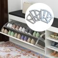 1Pair Stainless Steel Furniture Hinges Shoes Drawer Cabinet Hinge Rack 1/2/3 Layer Home Furniture Hardware Accessories