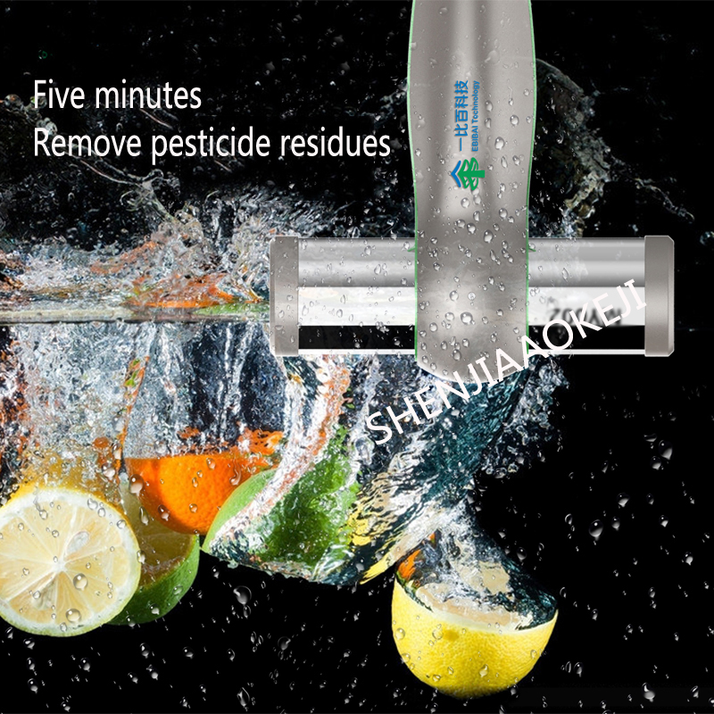 Ultrasonic fruit and vegetable washing machine farm residue Fruit vegetable detoxification disinfection machine purifier