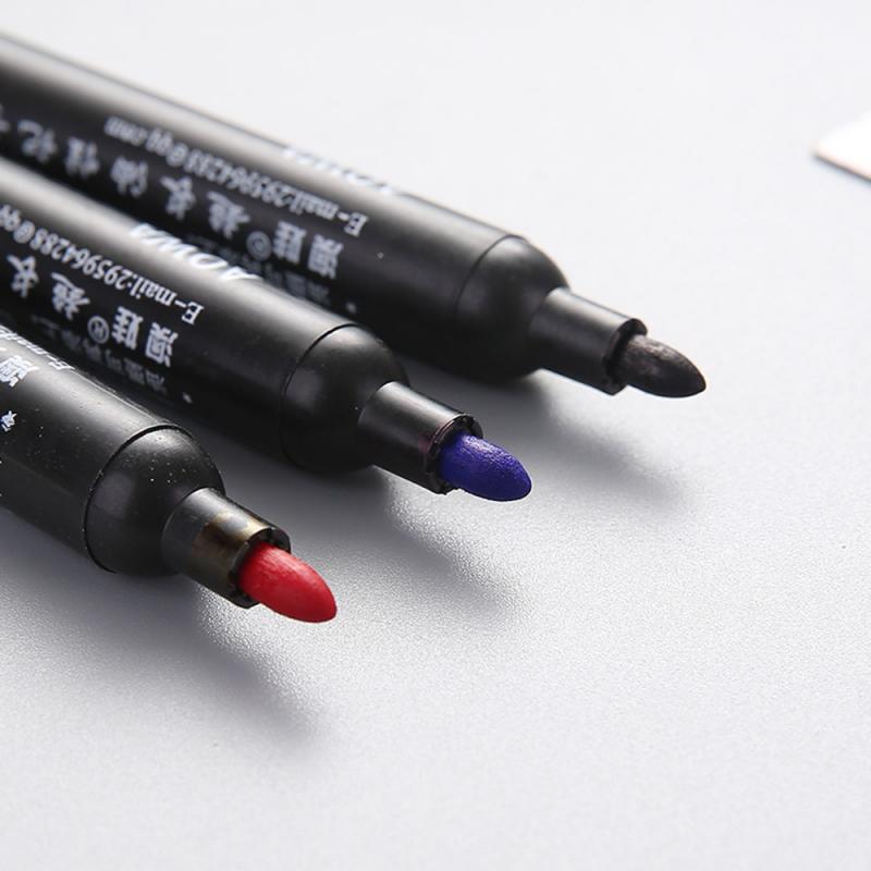 Waterproof Permanent Paint Marker Pen For Paper Metal Glass Marking Pen Office School Supplies Large Capacity Pen Office Supplie