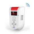 KERUI GD13 LPG Gas Detector Wireless High Sensitivity Voice LED Display Liquid Petroleum Poisoning Sensor Warning for Kitchen