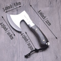King Sea Survival tomahawk axes hatchet camping hand fire axe Boning Knife for Chopping meat Bones