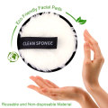 1/3Pcs Make up Remover Pads Microfiber Makeup Remover Washable Cleansing Sponge Make Up Cloth Cotton Pads Facial Cleansing Towel