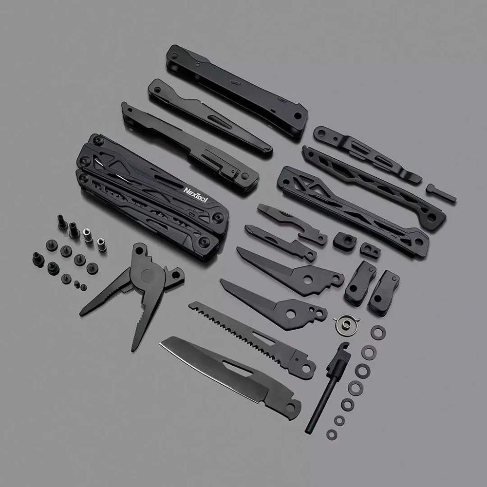 NEXTOOL Multi-function knife 10 IN 1 Portable Folding Knife Stainless Steel Opener Screwdriver Tools knife