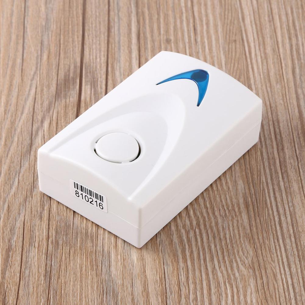 LED Wireless Doorbell & Wireles Remote Control 32 Tune Songs 100M Range Smart Doorbell for Home Office Hotel CA