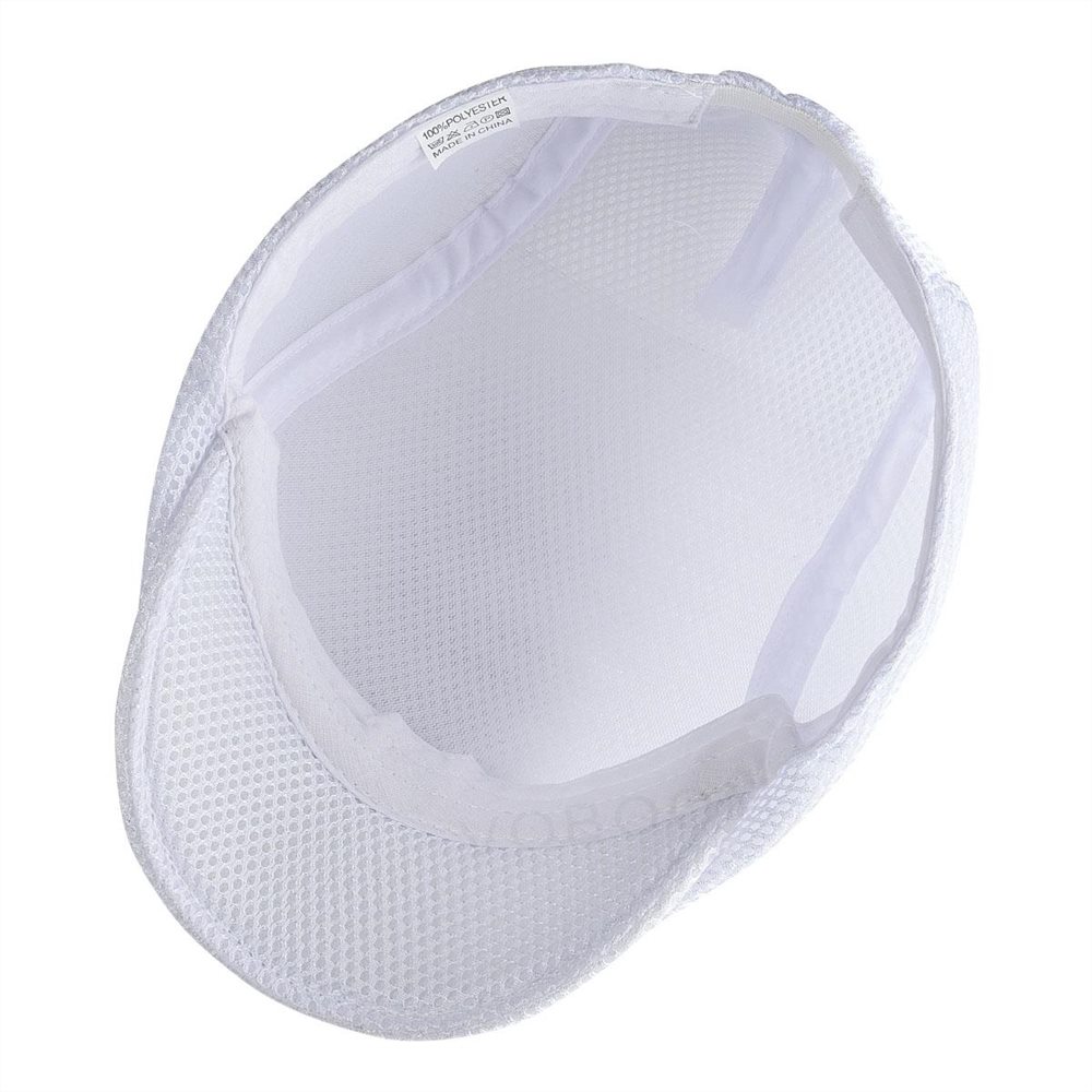 VOBOOM Summer Flat Cap for Men Mesh Cabbie Newsboy Women Gatsby Hat Beret Ivy Caps Man Breathable Headpiece Boina 126