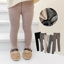 Winter Pantyhose Girls Kids Socks Pants Lamb Wool Tights Baby Leggings Stockings Tights Plus Velvet Thicken Warm Child Trousers