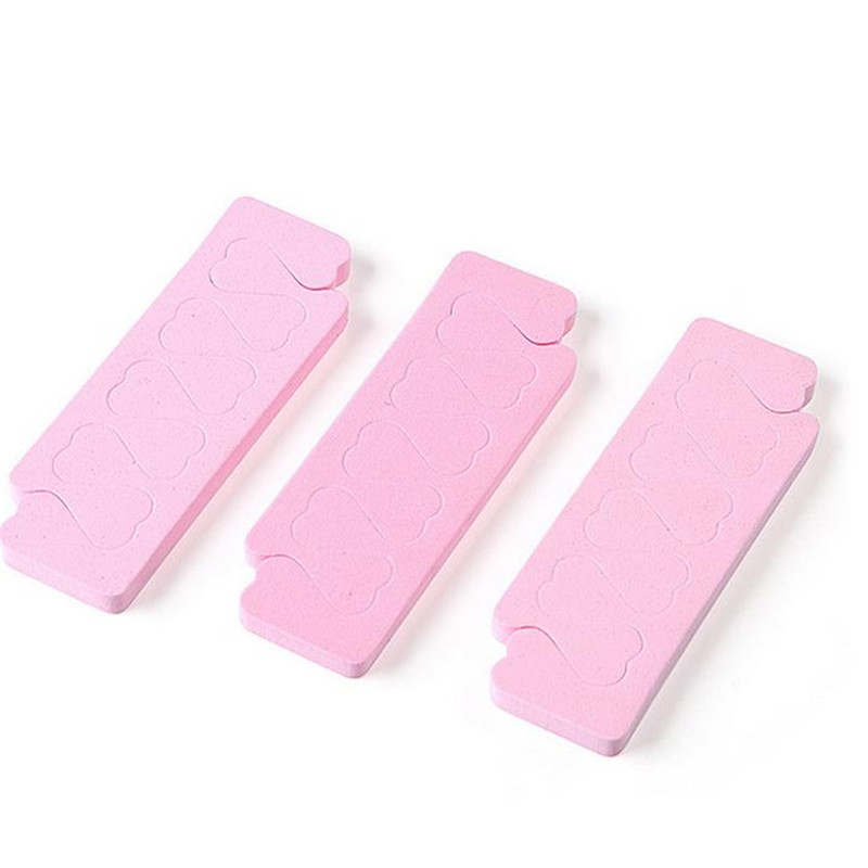 Wholesale 500pcs Pedicure Toe Separators Nail Art Finger Separators Soft Foam Toe Stretcher For Toe & Finger Relaxing Holding 30