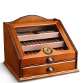 Cigar Cedar Wood Moisturizing Box Humidor Cabinet Large Capacity Fit 100 Four Layer Cigar Humidor Wood Box Super Quality Hotsale