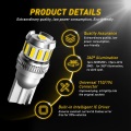 2x W5W LED T10 LED Bulbs Canbus 4014 3020 SMD For Car Parking Position Lights Interior Map Dome Lights 12V White Auto Lamp 6500K