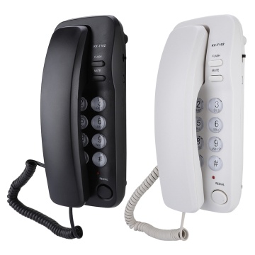 Portable Mini Phone Wall Mount Telephone Landline Extension for Home Family Hotel telefono fijo para casa telefon haus No Caller