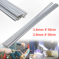 20/10Pcs 1.6/2.0mm x 50cm Aluminum Welding Rod Low Temperature Metal Soldering Brazing Rods with Corrosion Resistance