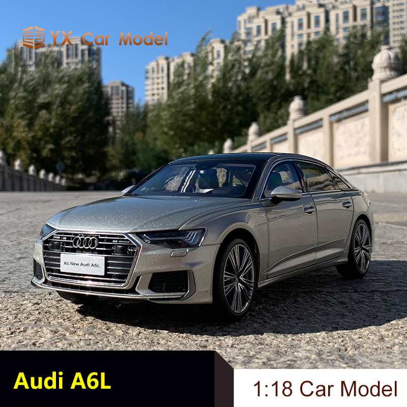 1/18 New Audi Die Casting Car Model A6 A6L 2019 Alloy Car Model Toy Boy Gift Collection