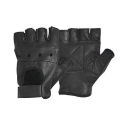 Men's PU Leather Gloves Half Finger fingerless gloves bicycle anti skid fitness workout gym gloves SW55