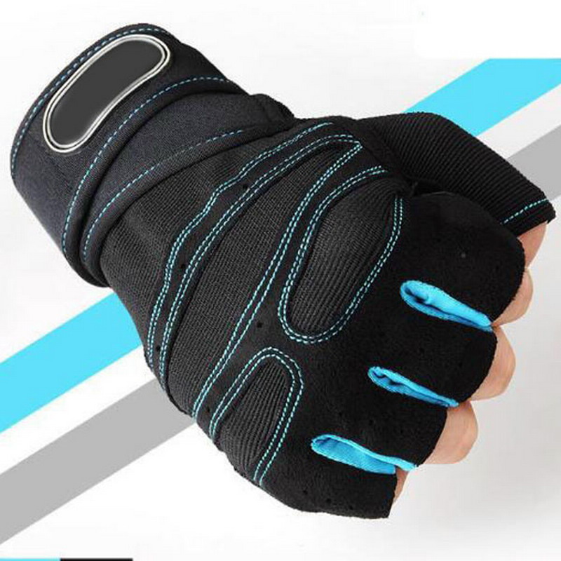 Elastic Gym Gloves Heavyweight Sports Exercise Weight Lifting Gloves Body Building Training Sport Fitness Gloves M-XL Glove