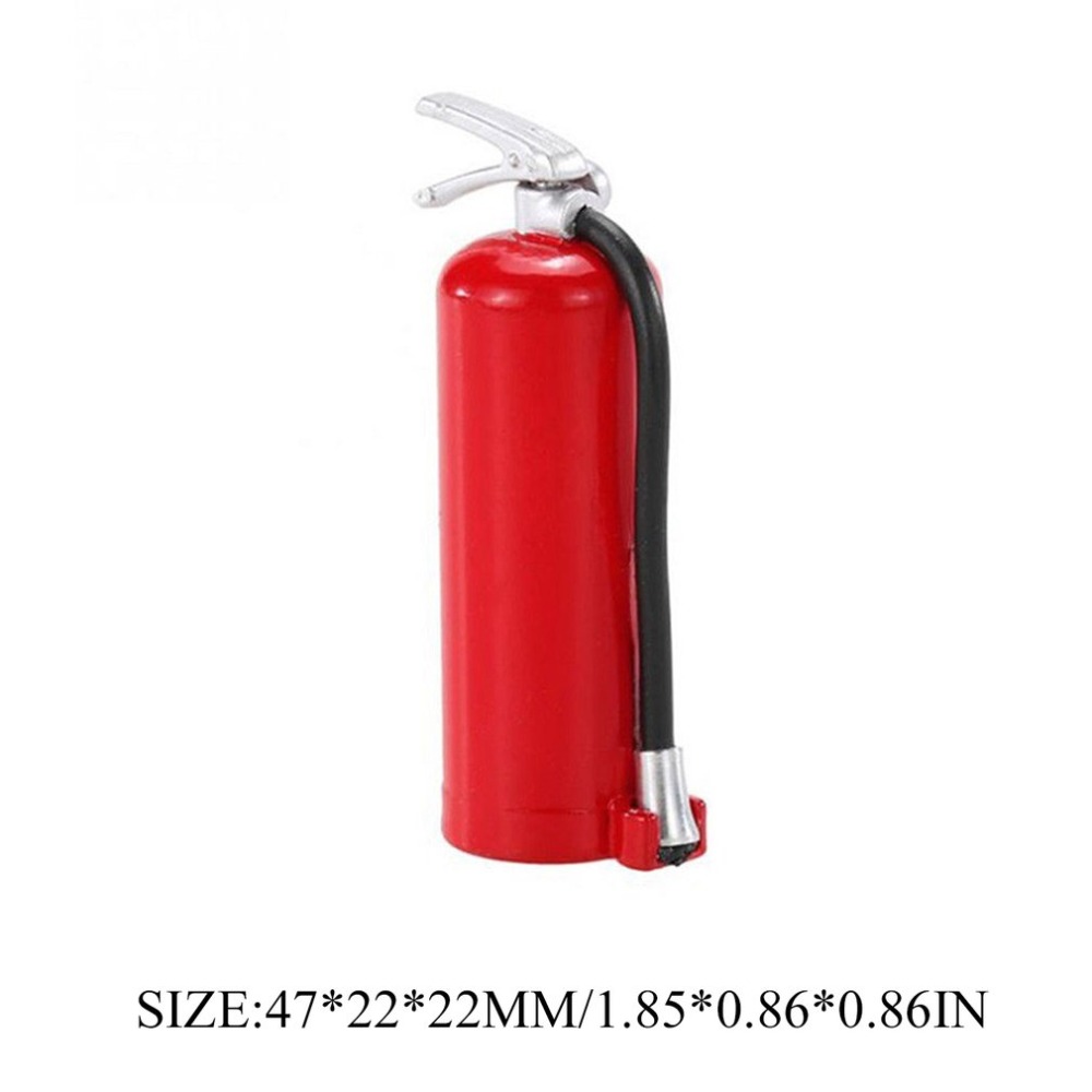 2018 Mini Fire Extinguisher Simulation RC Rock Crawler Accessory for Axial AMIYA CC01 RC4WD Climbing Cars Fire Extinguisher Toy
