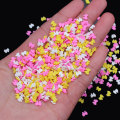 50g/lot Polymer Hot Soft Clay Bowknot Slices Sprinkles for DIY Crafts Making Toys Accessories