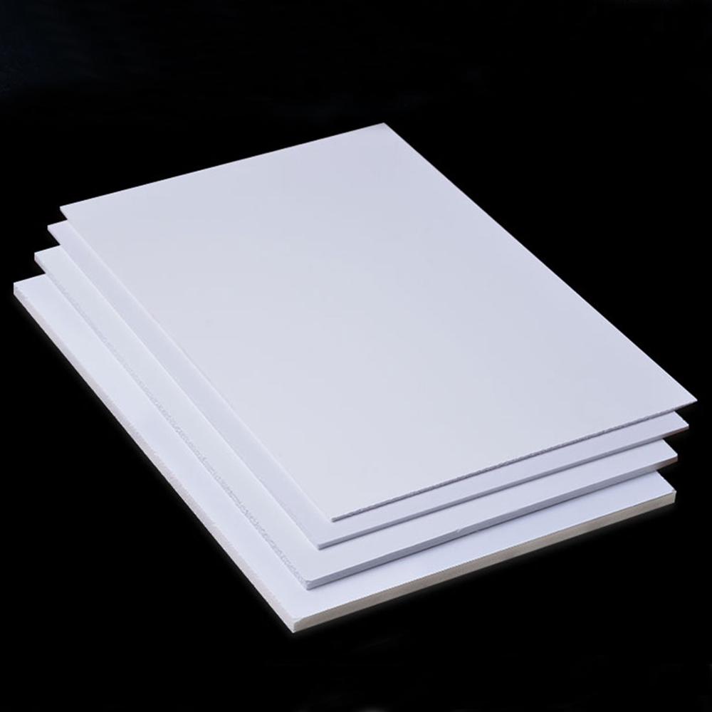 5pcs 300x200mm PVC Foam Board Plastic Model Pvc Foam Sheet Board White Color Foamboadrd Model Plate 2mm 3mm 5mm 8mm thickness