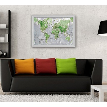 Creative Luminous Map of World Children's Early Education Light-emitting Wallpaper Removable Glow In The Dark Home Decor
