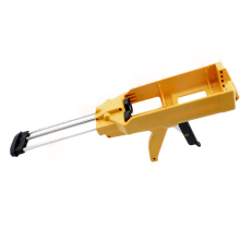 Manual Applicator Gun Dual Component Adhesive Cartridge Applicator Double Caulking Gun for Tile Construction Tools Yellow