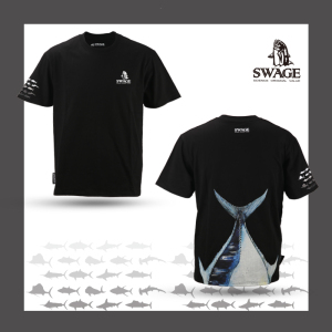SWAGE Fishing Art T-shirt