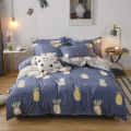 Zeroomade Cotton Bedding Set With Pillowcase Duvet Cover Sets Cute Bed Sheet Single Double Queen Size Quilt Covers Bedclothes