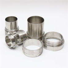 custom made cnc precision machining parts stainless coupling