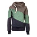 Women Hoodie Sweatshirts 2020 Autumn Winter Fahion Patchwork Long Sleeve Plus Size Ladies Pullovers Casual Warm Hooded Tops