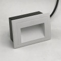 Recessed led stair light step corner light