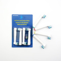 Free shipping 12pcs/pack Tsmile SB-17A electric toothbrush replacement toothbrush heads for Oral B Pro4000/Pro5000/Pro6000