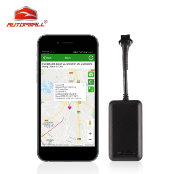 Mini GPS Tracker Car Waterproof IP66 GPS Locator Auto Cut Off Oil Power Car Tracker Vehicular Overspeed Vibration Alarm Free APP