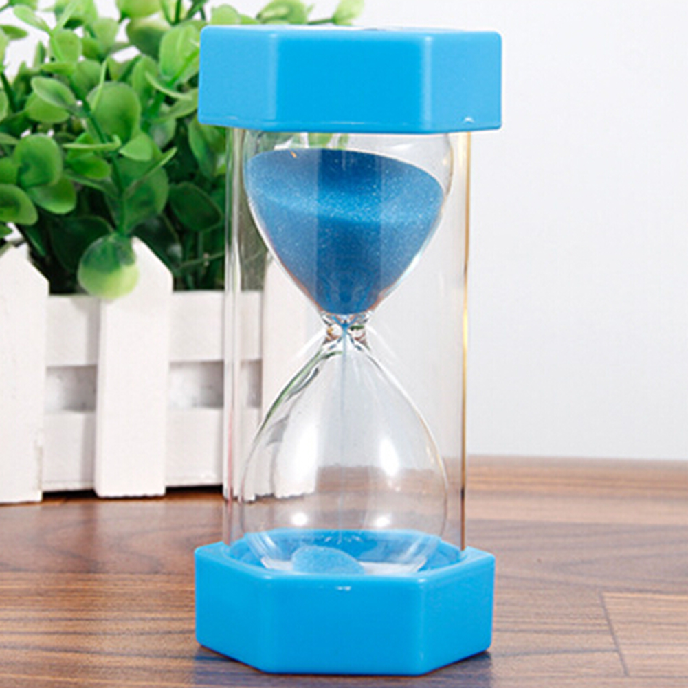5/10/15/20/30min Colorful Hourglass Sandglass Sand Clock Timers Liquid Visual Movement Timer Home Decor For Count Down Time