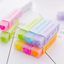 1Piece Candy Color Eraser Pencil School Supplies Kids School Stationery Erasers Gift Rubber Eraser Cute Drawing Rubber Tools